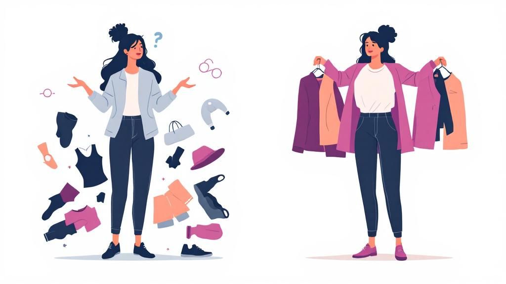 Traditional vs Color Match comparison